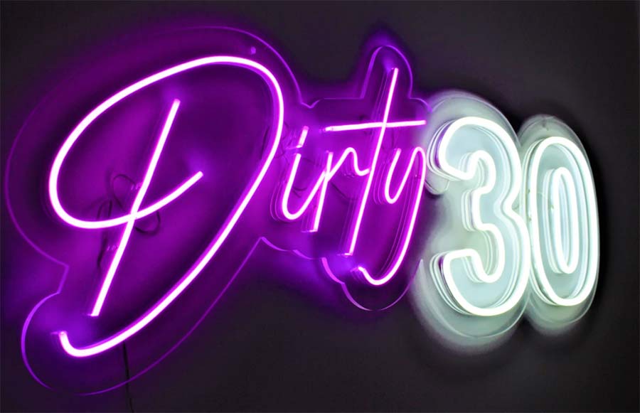 dirty 30 - WalRay Invitations