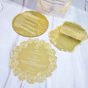 WalRay - Stationery - Wedding invitations Sydney - Complement your invitations with Stationery such as Menus, Place Cards, Information cards, Thank You cards, Wax seals, and Favors